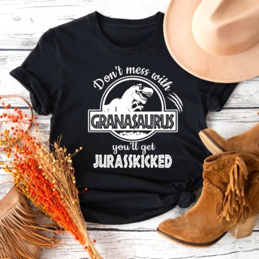 Nana Shirt Unisex, Nanasaurus Shirt, Don't Mess With Nana, Nana Gift